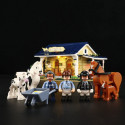 Lumibricks Horse Stable, construction toy