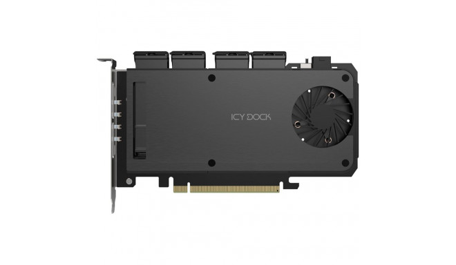 Icy Dock ExpressSlot Slide MB204MP-B, interface card black