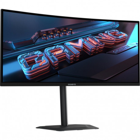 GIGABYTE G34WQC2, gaming monitor - 34 - black/grey, WQHD, VA, curved, FreeSync Premium, Adaptive Syn