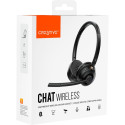 Creative Chat Wireless, black headset, USB dongle, Bluetooth