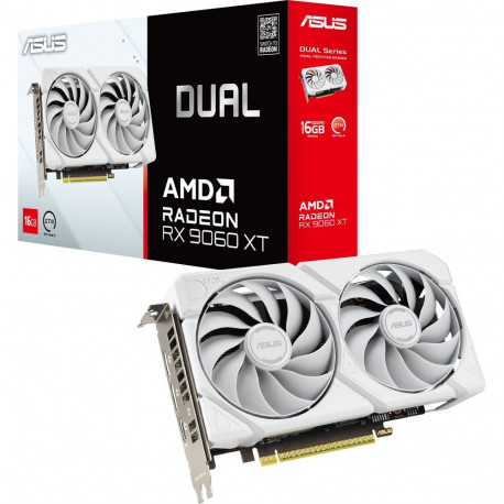 Radeon RX 9060 XT DUAL WHITE Edition 16GB (weiß)