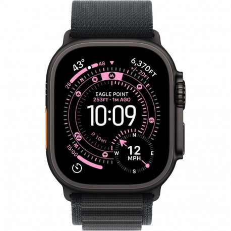 Watch Ultra 3 (schwarz, 49 mm, Alpine Loop schwarz M, Titangehäuse, Cellular)