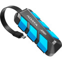 ADATA External SC740 2 TB External SSD Black/Blue, USB-C 3.2 Gen 2 (10 Gbps)