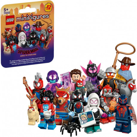 LEGO 71050 Minifigures Spider Man: Across the Spider-Verse, construction toy assorted item, one figu