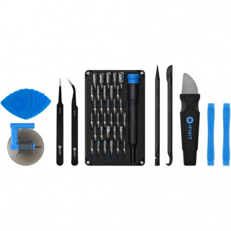 Pro Tech Go Toolkit, 47-teilig (schwarz/blau, für Elektronikreparaturen)