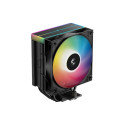 DeepCool AG400 ARGB V2, CPU cooler black, 120 mm