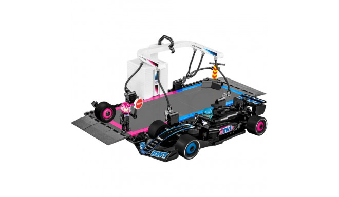 COBI BWT Alpine F1 Pit Stop, construction toy