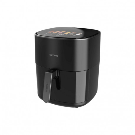 Heißluftfritteuse Cecofry&Grill Duoheat 6500 (schwarz, 2.200 Watt, Korb 6,5 Liter, mit Sichtfenster,