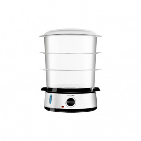 Elektrischer Dampfgarer Vapovita 3000 INOX (edelstahl, 800 Watt, 3x 3 Liter)