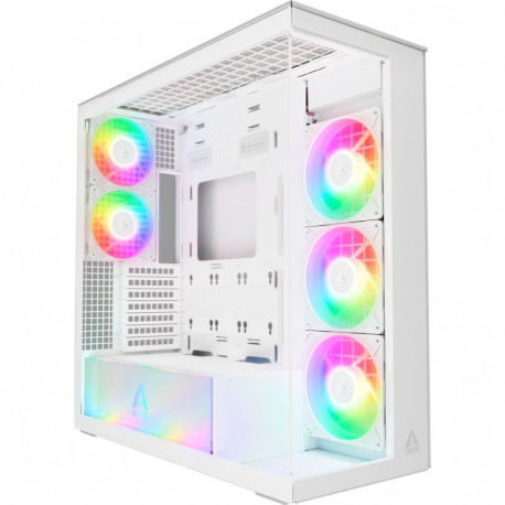 ARCTIC Xtender, tower case white, tempered glass x 2 (clear)