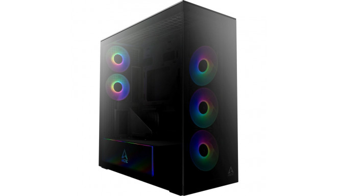 Xtender VG  (schwarz (matt), Tempered Glass x 2 (getönt))