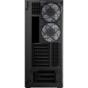 ARCTIC Xtender Mirrow Black Design, Tower case black, Tempered Glass x 2 (mirrored)