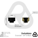 Thermal Grizzly DeltaMate Extender - MF10, connection black