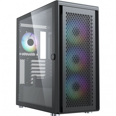Silentware Air 100, tower case black, tempered glass
