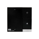 Shelly LinkedGo smart HVAC thermostat, heating thermostat black