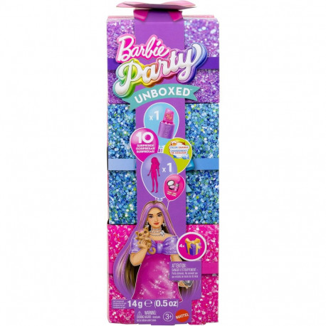 Barbie Barbie Party Unboxed Barbie Glam Party Series - Pink Doll