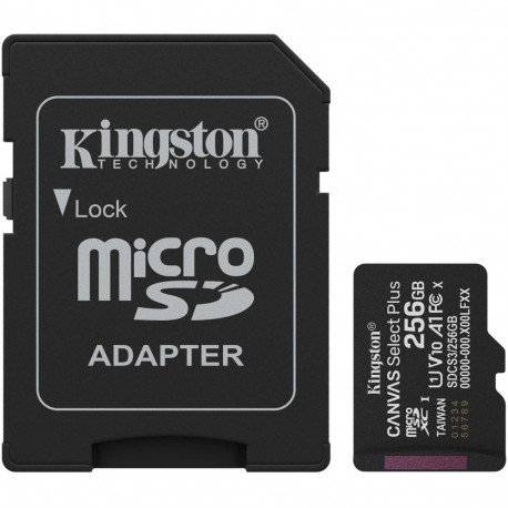 Canvas Select Plus 256 GB MicroSDXC (schwarz, UHS-I U1, Class 10, V10)