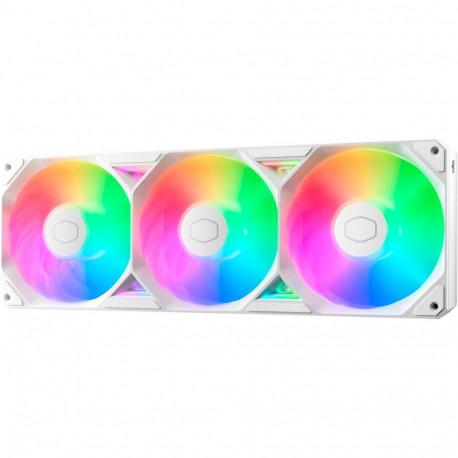 SickleFlow Edge 360 ARGB eriversioon, valge