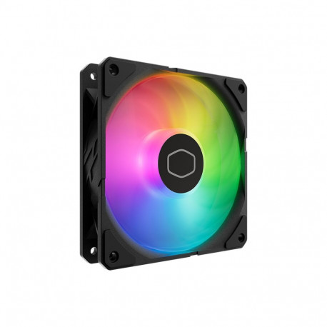 SickleFlow ventilaator Edge 120 ARGB A1 Mini LED Controlleriga, must