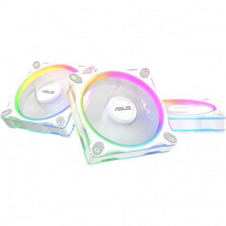 ASUS Prime MR120 ARGB Fan, case fan white, 3-pack, 120 mm