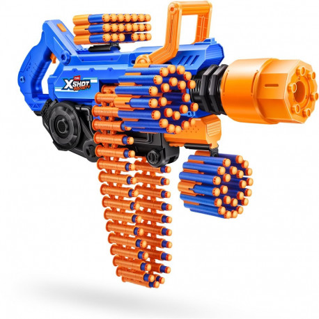 XSHOT mängupüss Insanity Smoke N Barrel komplektis 72 noolt