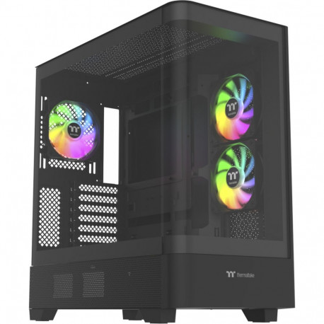 View 290 TG ARGB (schwarz, Tempered Glass x 2)
