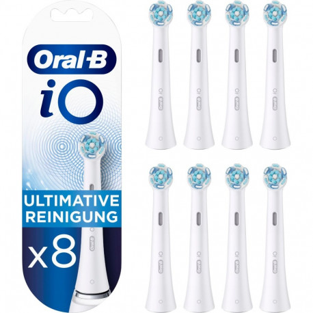 Oral-B harjapead iO ultimaalne puhastus 8tk, valge
