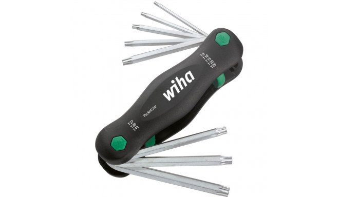 Multitool PocketStar Sechsrund (schwarz, 8 Werkzeuge)