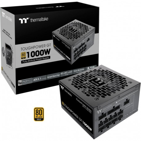 Toughpower GT 1000W (schwarz, 1x 12-Pin High Power GPU, 5x PCIe, Kabelmanagement, 1000 Watt)