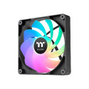 Thermaltake CT140 Reverse ARGB Sync PC Cooling Fan, Case Fan Black, 2-Pack, Reverse, 140 mm