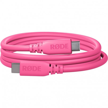 Rode Microphones USB 3.2 Gen1 cable SC27-P pink, USB-C plug > USB-C plug pink, 2 meters, PD
