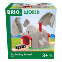 BRIO World World Tunnel with Explosive Function, Railway