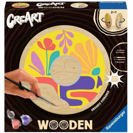 Ravensburger CreArt Wooden - Organic Vibrations