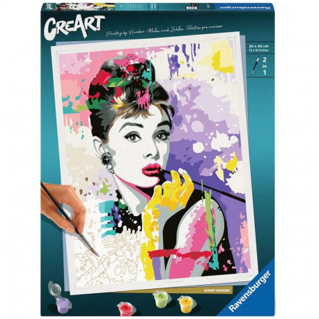 Ravensburger CreArt Premium - Audrey Hepburn, painting