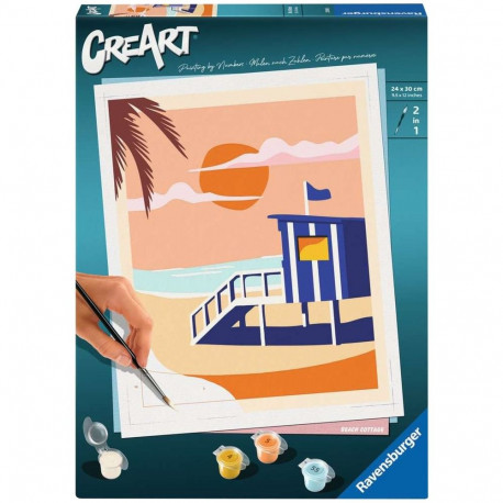 Ravensburger CreArt Beach - Cottage, Painting
