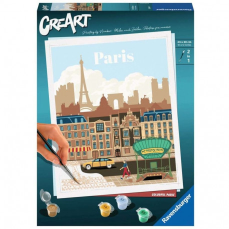 CreArt - Colorful Paris