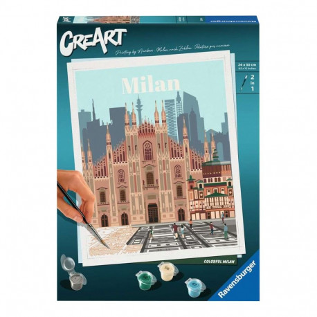 Ravensburger CreArt - Colorful Milan, painting