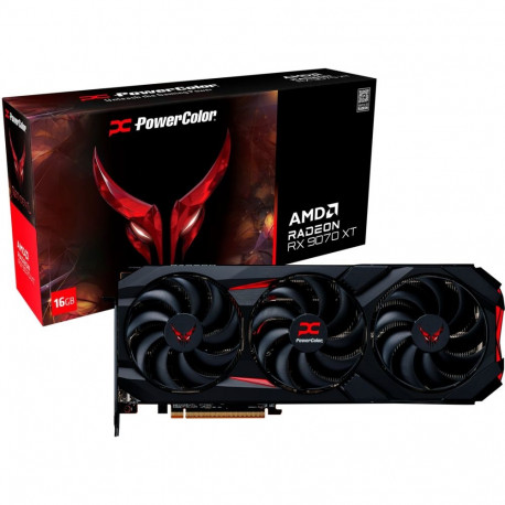 Radeon graafikakaart RX 9070 XT Red Devil 16GB OC RDNA4 GDDR6 3x DisplayPort 1x HDMI 2.1, must