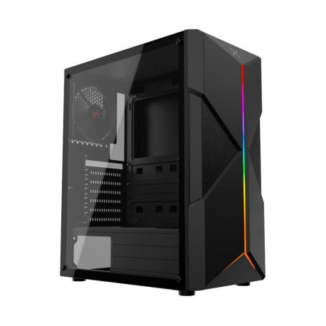 Krux Astral, tower case black, tempered glass