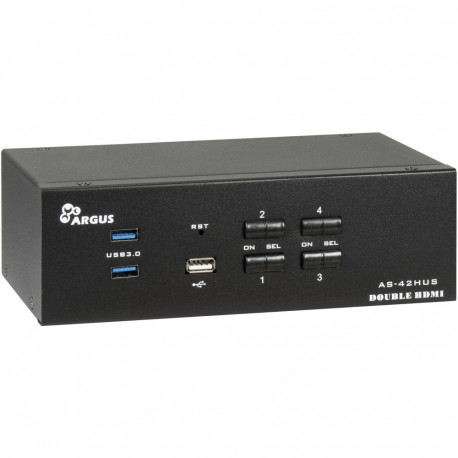 Inter-Tech IPC KVM Switch AS-42HUS, KVM switch