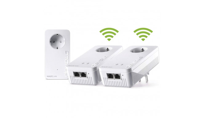 devolo Magic 2 WiFi 6 next Multiroom Kit, Powerline white