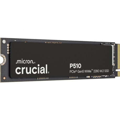 Crucial P510 2TB, SSD black, PCIe 5.0 x4, NVMe, M.2 2280