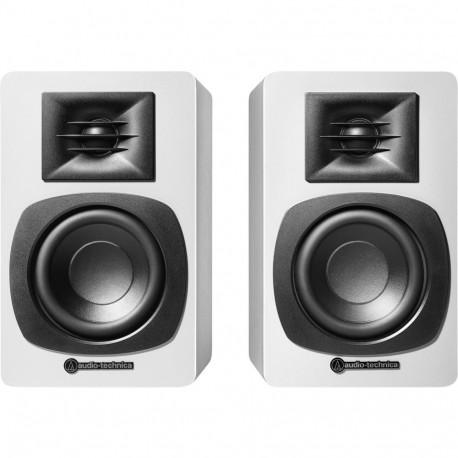 Audio-Technica Active Bookshelf Speakers AT-SP3X White, Bluetooth