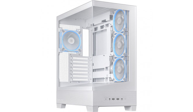 A31 PLUS TG ARGB  (weiß, Tempered Glass x 2)