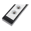 Alphacool Apex RAM X4 Water Cooler Silver, water cooling black/silver