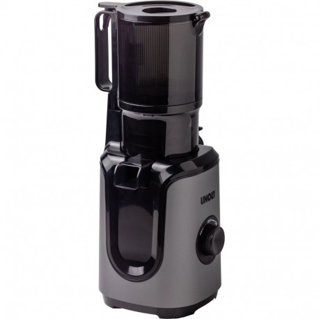 Unold Slow Juicer Sam, juicer silver/black, 200 watts, juice container 1 liter