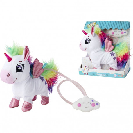 Simba PetZoo - Rainbow Unicorn, cuddly toy