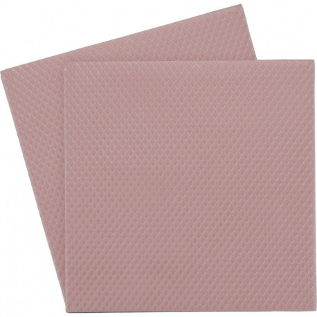 Thermal Grizzly Minus Pad 8 - 100x 100x 0.5 mm, thermal pads pink, 2 pieces