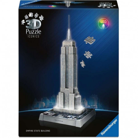 Ravensburger 3D Puzzle Iconics: Empire State Building - with light 216