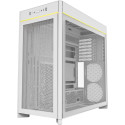 Montech HS01, tower case white, tempered glass